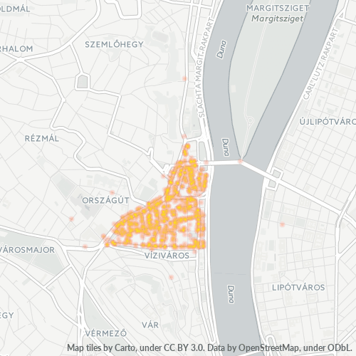 1027 Vállalati sűrűségi térkép