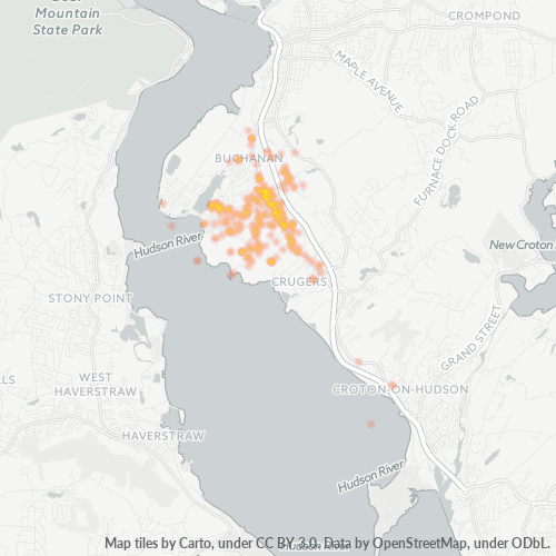 10548 Business Density Heatmap
