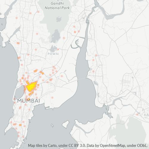 400017 Business Density Heatmap