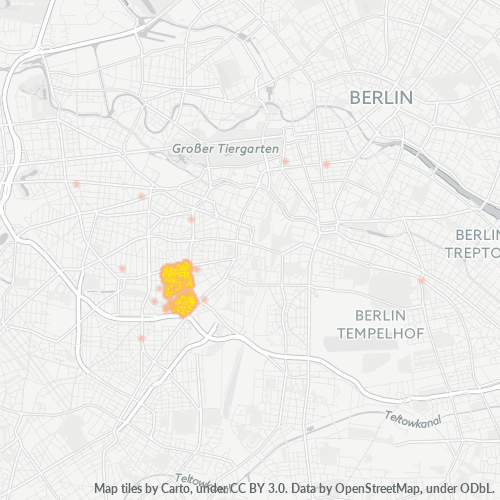 10825 Standortdichte-Heatmap