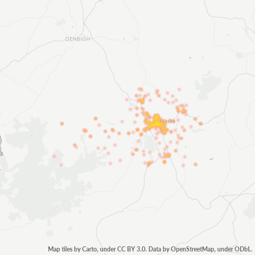 LL15 Business Density Heatmap