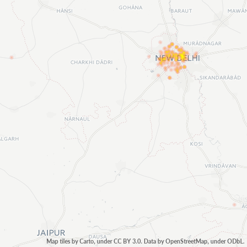 110051 Business Density Heatmap