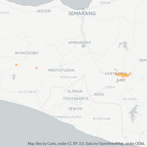 57142 Peta Panas Densitas Bisnis