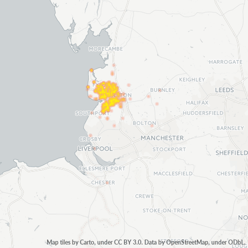 PR4 Business Density Heatmap