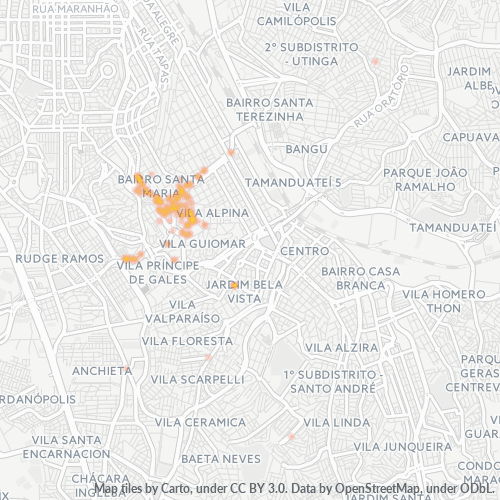 09071-000 Heatmap de Densidade da Empresa