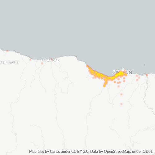 28200 Şirket Yoğunluğu Isı Haritası