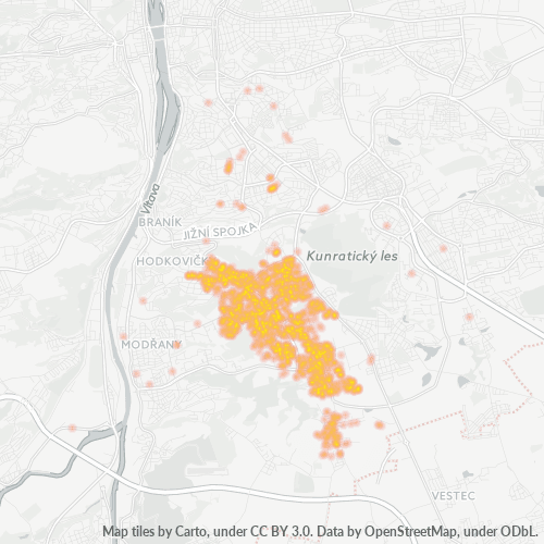 142 00 Mapa hustoty obchodu