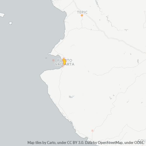 48330 Mapa de calor de densidad empresarial