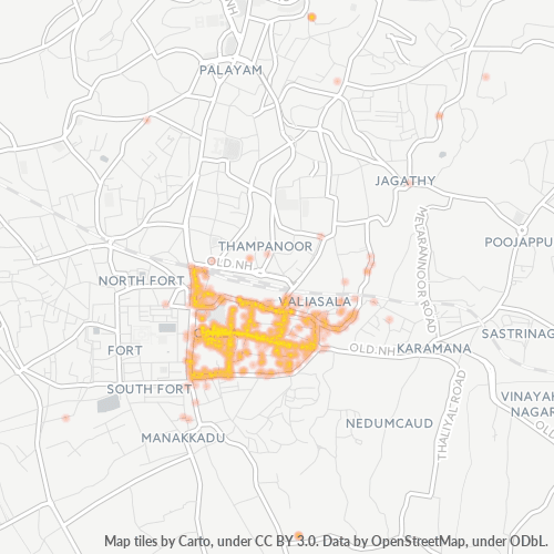 695036 Business Density Heatmap