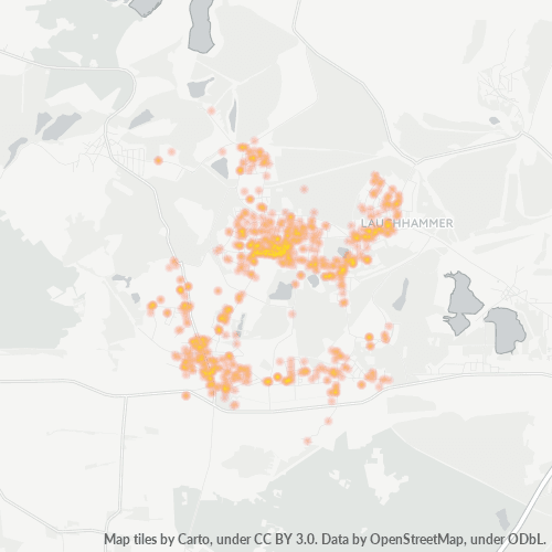 Heatmap für plz 01979