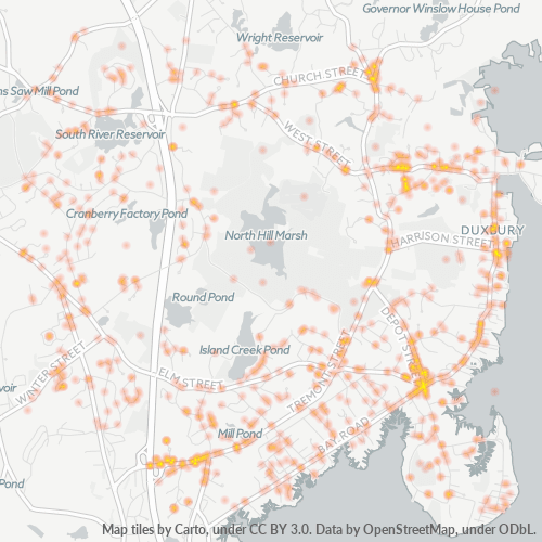 02332 Business Density Heatmap