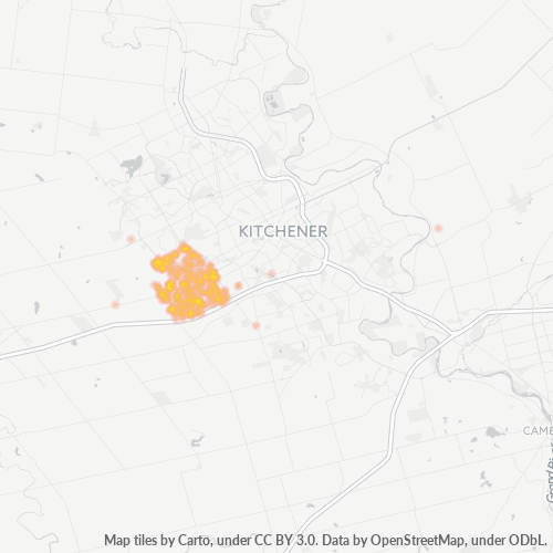 N2N Thermocarte de densité d'activité