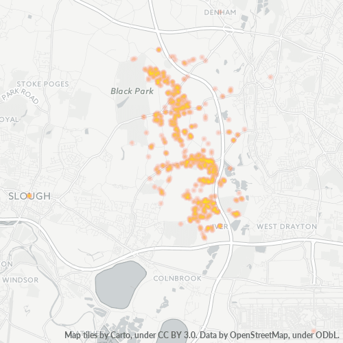 SL0 Business Density Heatmap