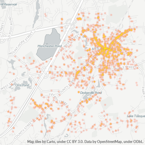 02703 Business Density Heatmap