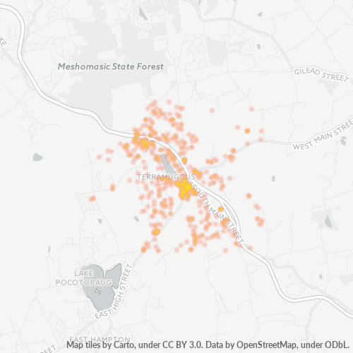06447 Business Density Heatmap