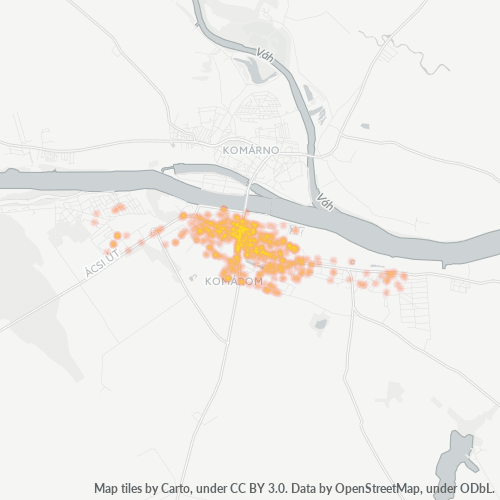 2900 Vállalati sűrűségi térkép