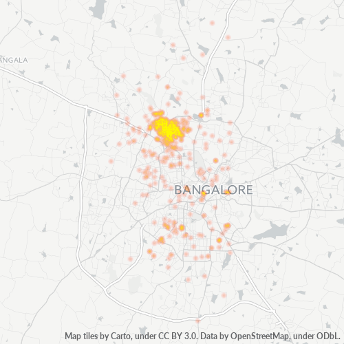 560054 Business Density Heatmap