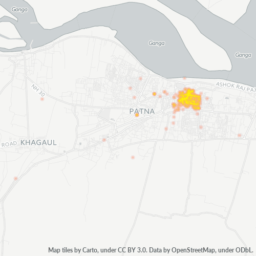 800003 Business Density Heatmap