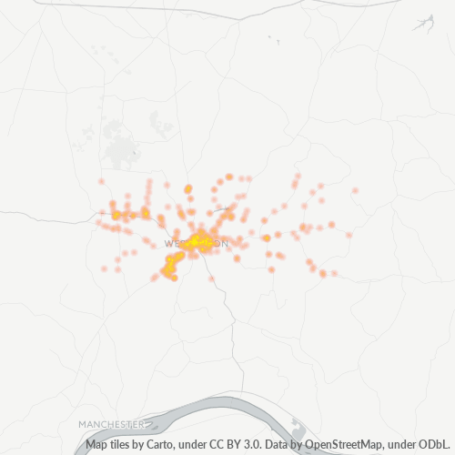 45693 Business Density Heatmap