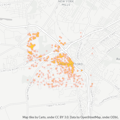 13413 Business Density Heatmap