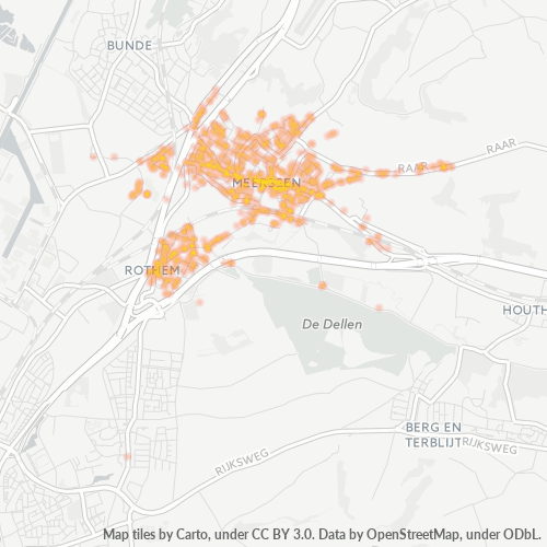 6231 Heatmap Bedrijfsdichtheid