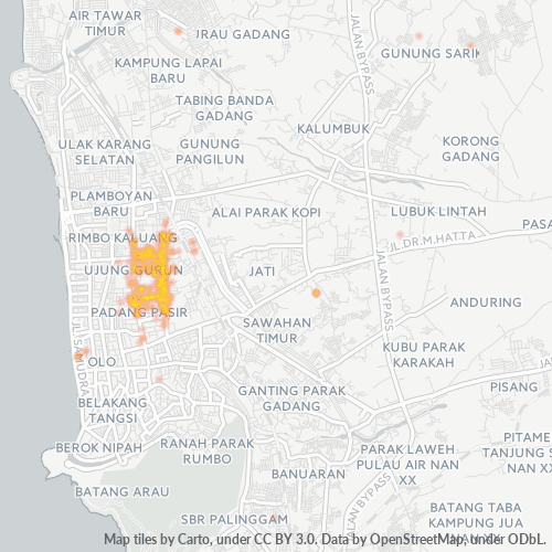 25129 Peta Panas Densitas Bisnis