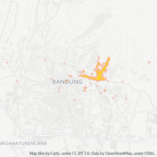 40192 Peta Panas Densitas Bisnis