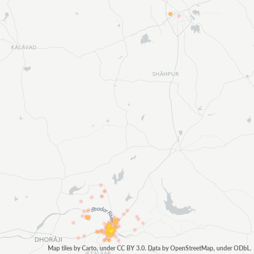 360370 Business Density Heatmap