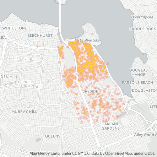 11360 Business Density Heatmap
