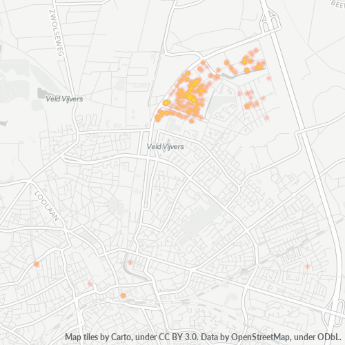 7324 Heatmap Bedrijfsdichtheid