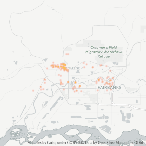 99775 Business Density Heatmap