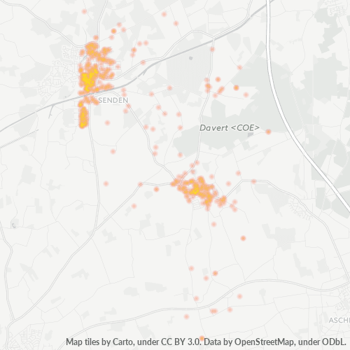48308 Standortdichte-Heatmap