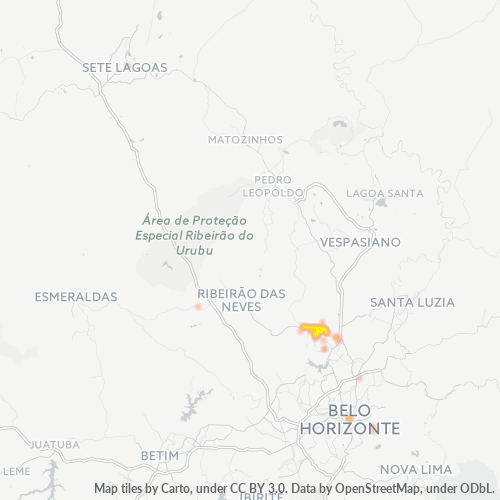 31570-000 Heatmap de Densidade da Empresa