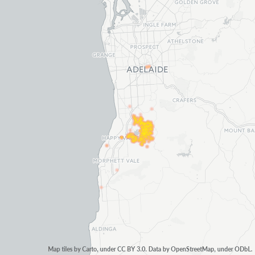 5159 Business Density Heatmap