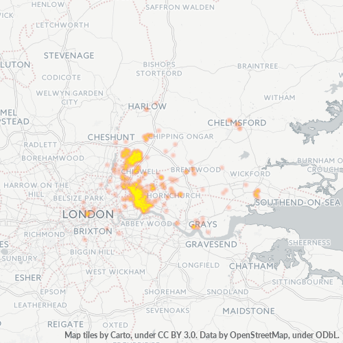IG1 Business Density Heatmap