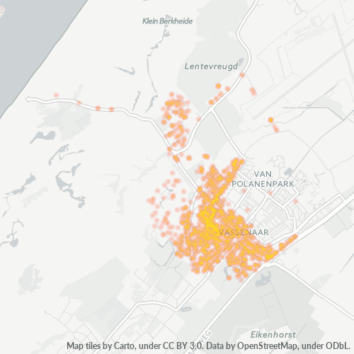 2242 Heatmap Bedrijfsdichtheid