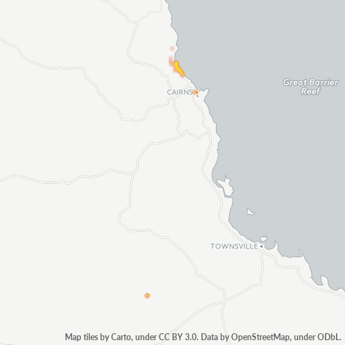 4877 Business Density Heatmap