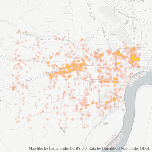 47712 Business Density Heatmap