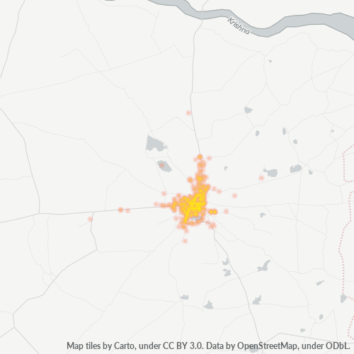 584101 Business Density Heatmap