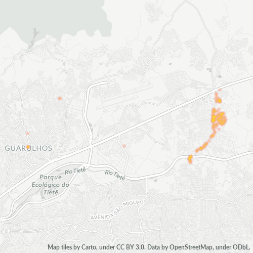 07252-000 Heatmap de Densidade da Empresa