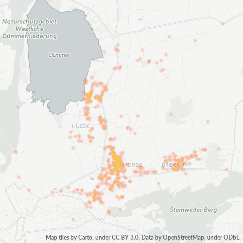 49448 Standortdichte-Heatmap