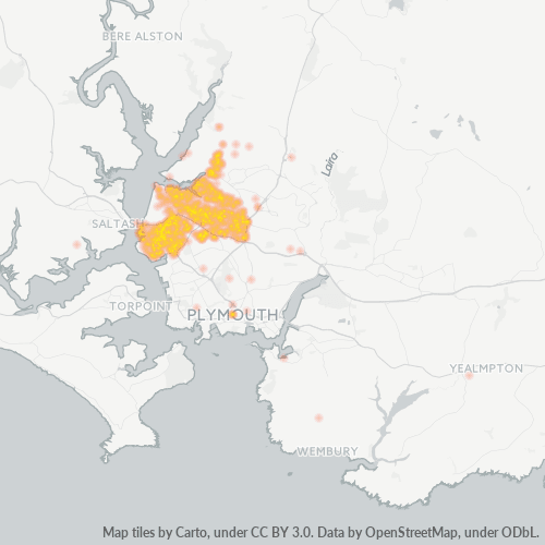 PL5 Business Density Heatmap