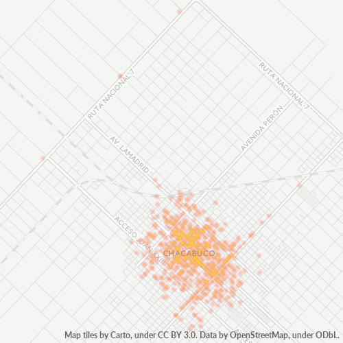 6740 Heatmap de Densidade da Empresa