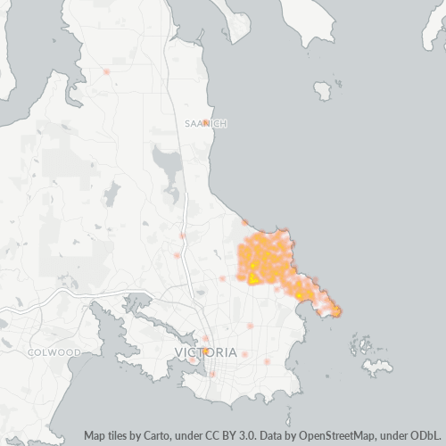 V8N Business Density Heatmap