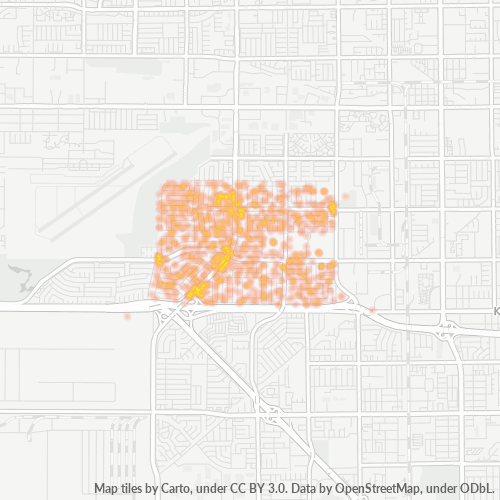 92845 Business Density Heatmap