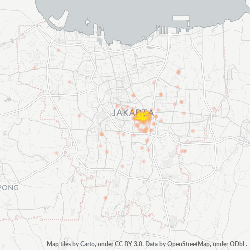 12840 Peta Panas Densitas Bisnis
