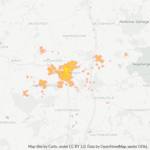 Heatmap für plz 24576