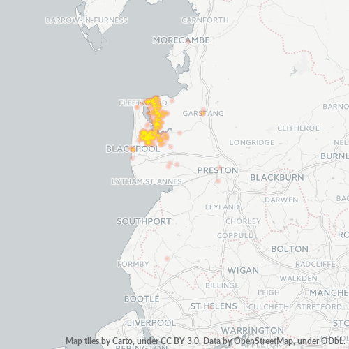 FY6 Business Density Heatmap