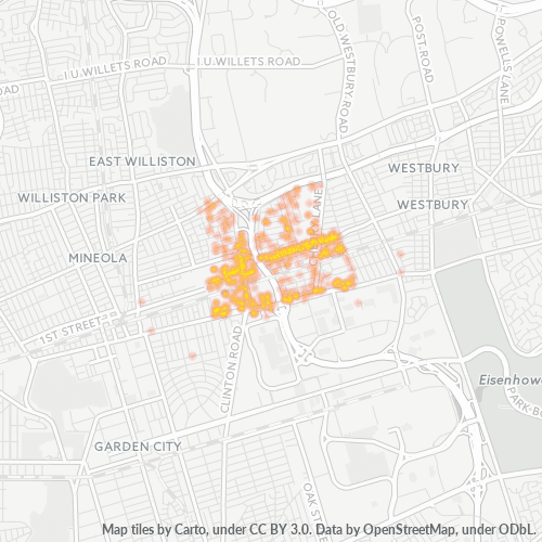 11514 Business Density Heatmap
