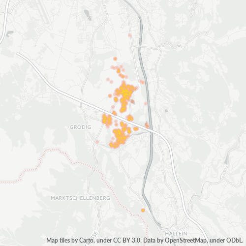 Heatmap für postleitzahl 5081